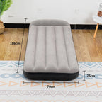 Air cushion inflatable mattress camping air cushion bed with built-in pillow foldable storage suitable for family camping travel