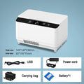 Double-layer Large Capacity Insulin Cold Box Rechargeable Insulin Refrigerator Medicine Cooler With Carrying Bag