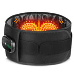 Heating Waist Support Belt Vibration Massage Waist Brace With 5 Levels Adjustable Heated Back Belt Abdomen Warmer Lumbar Support