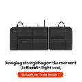 YZ For Tesla 2021-2025 Model Y Juniper Trunk Box Storage Bag Car Accessories Leather Trunk multifunction Backseat Storage