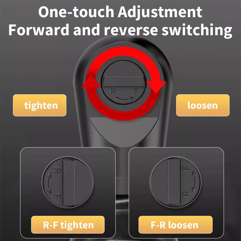 Mamidw Brushless Electric Ratchet Wrench 3/8In Cordless Variable Speed Power Wrench Impact Driver For Dewalt 20V Battery PIN
