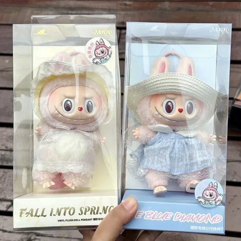 NEW Labubu The Monsters Pendant - Pumpkin Purple Replica Toy Doll