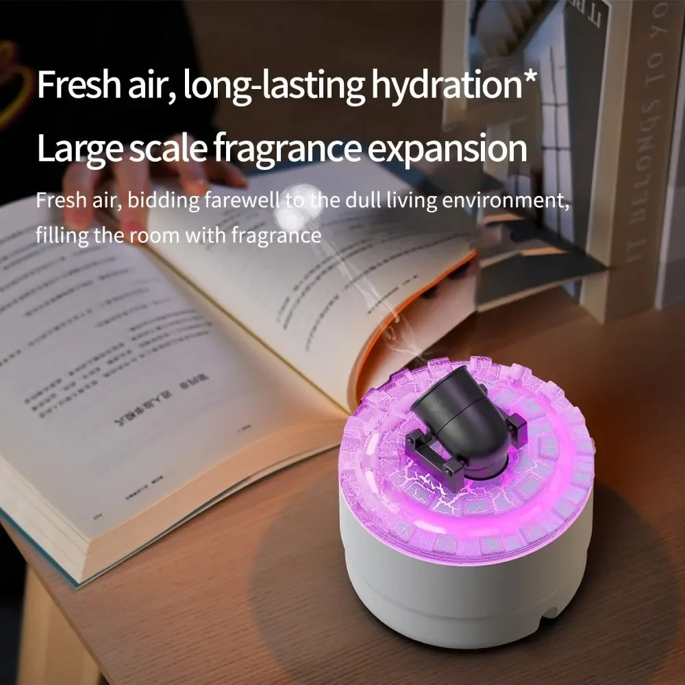 Cannon Aromatherapy Diffuser Jellyfish Spray Air Humidifier 7Colour Gr