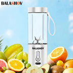 530ML Electric Juicer Portable Smoothie Blender USB Rechargeable Multifunction Fruit Mixer Machine Mini Juicer Maker Blender Cup