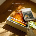 Colorful Simulation Flame Diffuser USB Plug-in Fragrance Office Home Flame Humidification Diffuser Diffuser