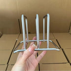 1pc Kitchen Cutting Board Holder Pot Lid Holder Desktop Stainless Steel Material Storage Rack for Cutting Board Organizer Stable