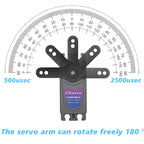 GXservo QY3242BLS 42KG Brushless Motor 180 Degree Metal Gear Digital Servo for RC 1/8 1/10 1/12 crawler car