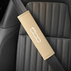 Car seat belt cover for Fiat 500 Breathable shoulder pad Driver shoulder care for adults and children car accessories interior