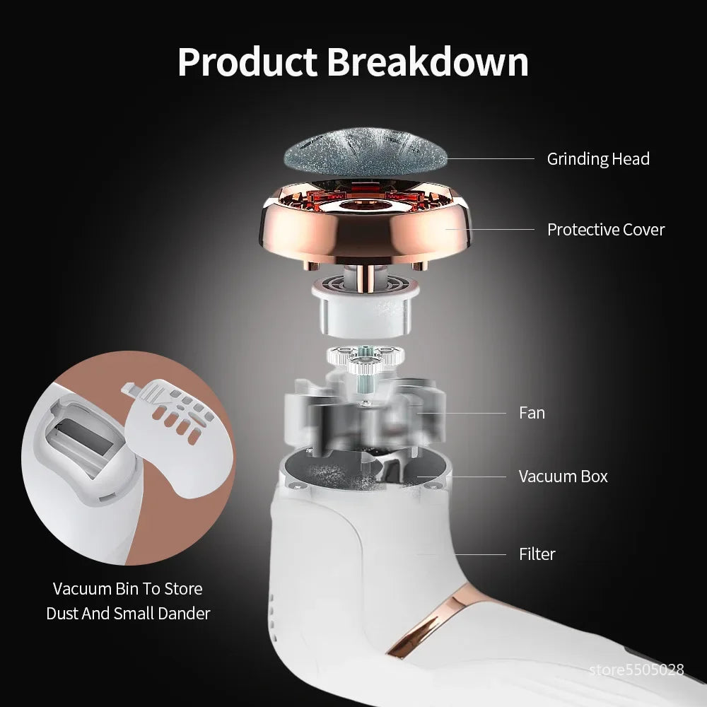 Electric Heel & Foot Callus Remover
