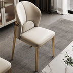 Kitchen Relaxing Dining Chairs Modern Design Comfortable Minimalist Lounge Dining Chair Luxury Elegant Dining Room Furniture