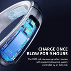 8000mAh Air Cooler USB Hanging Neck Fan Portable Bladeless Mini Rechar