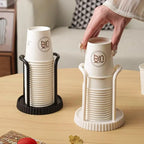 Kitchen Paper Cup Holder Disposables Cups Picker Multifunctional Desktop Cup Storage Rack Household Coffee Cup Holder For Home