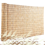 VEVOR Natural Reed Fencing 5.5 ft x 16.4 ft Balcony Reed Fence Roll for Outdoor Backyard Patio Backyard Garden Fencing Divider