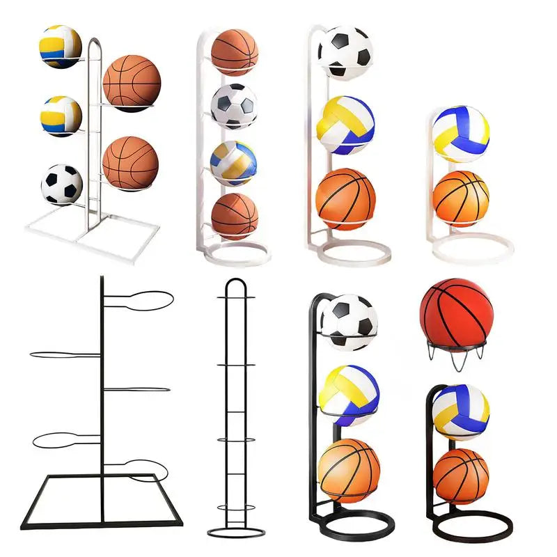 Multi-Layer Children Basketball Storage Rack Ball Football Storage Basket Placed Rack Kindergarten Volleyball Stand Holder