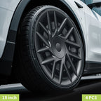 4PCS HubCap for Tesla Model3 Highland 18 Inch Sporty Style Performance Wheel Cap Automobile Full Rim Cover Accessories 2023-2025