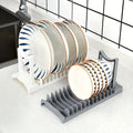 Kitchen Dishware Storage Rack Sink Disposal Shelf Home Use Tabletop Bowl Drainage Storage Box Dish Drying Holder