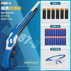 M1887 Winchester Soft Bullet Shell Ejection Throwing Toy Gun Blaster Plastic Manual Launcher Model for Children Adults CS Go