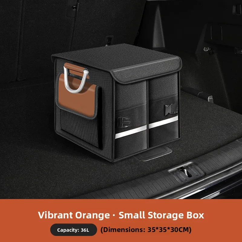Car Storage Box Vehicle Trunk Organizer Waterproof Insulated Cusizable Simple Sle Foldable Storage Box for Changan CS75P...