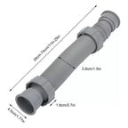Bathroom Kitchen Flexible Tube Pipe Sink Basin Water 1-1/2 P-Trap Drain Hose