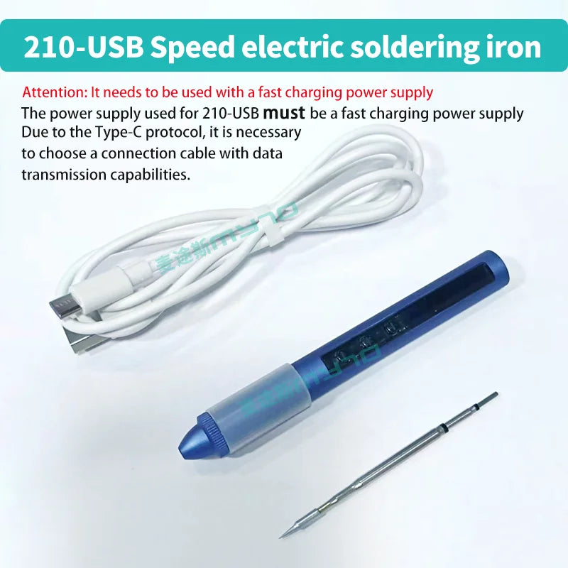 MYTO C210 Soldering Iron Handle And C210-002/020/018 Tips For JBC T210 Soldering Station Welding Nozzle