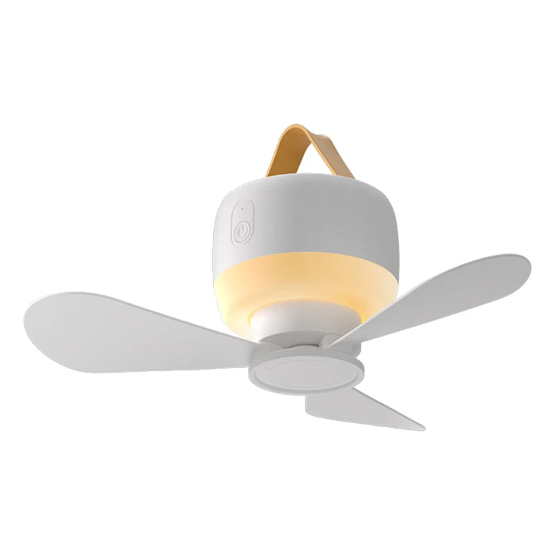 Outdoor camping Small ceiling fan Indoor Outdoor Portable ceiling fan