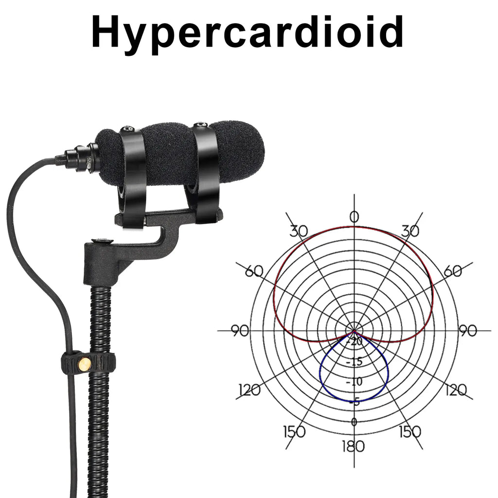 Professional 3 Pin 4 PIN XLR Saxophone Microphone 3.5mm Portable Condenser Instrument Wind Violin Sax Piano Clarinet Mic IM-22