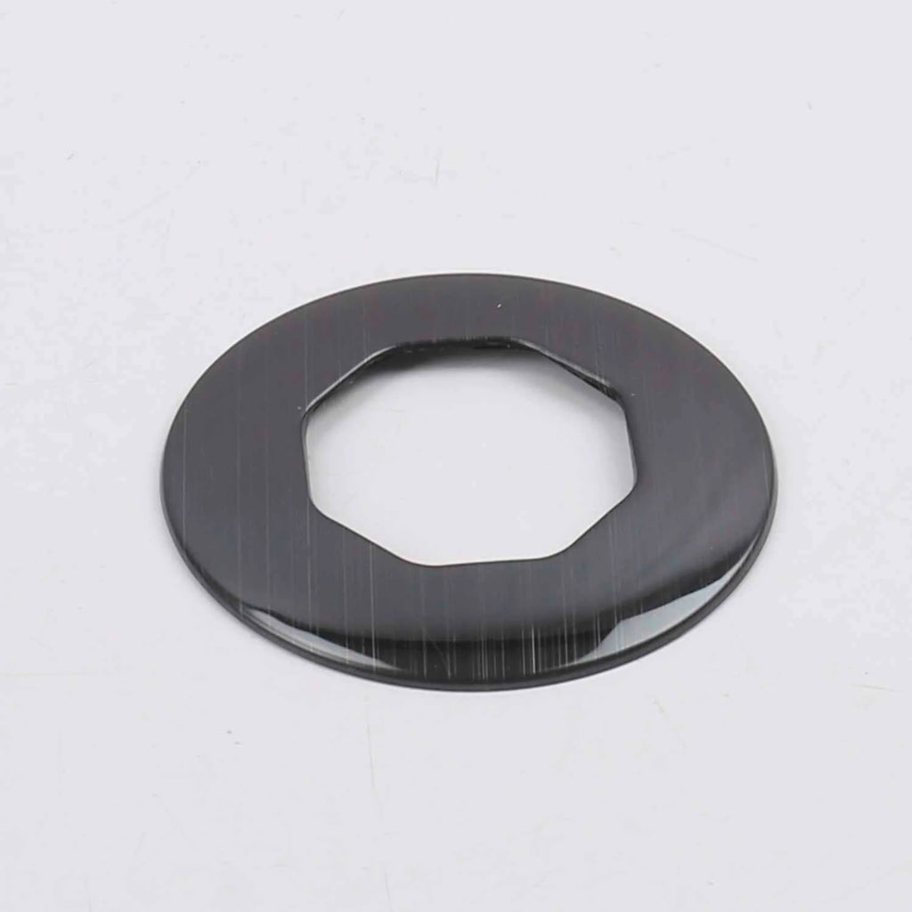 For MG ZS 2017 - 2021 2022 Accessories Trophy Ev Luxury Car Steering Wheel Frame Decoration Cover Trim Stainless Steel