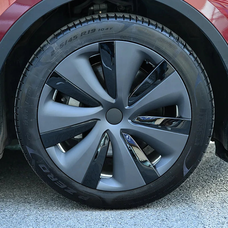 4PCS Hubcap 19Inch Wheel Caps Performance Original Car Replacement Wheel Cover Full Rim Cover For Tesla Model Y 2023 Accessories