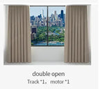 Aqara Smart Zigbee Curtain Drive Motor ZNCLDJ11LM with Electric Curtain Rail Track Set Mi Homekit APP Automatic Control System