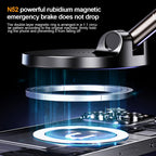 Magnetic Car Phone Holder 360° Degree Rotation Foldable Phone Mount Suction Cup Car Navigation Phone Holder Anti-Shake Bracket