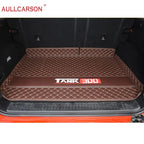 For GWM Tank 300 2023 2024 Custom Trunk Mats Leather Durable Cargo Liner Boot Carpets Interior Cover Car Accessories