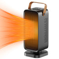 coldSky Heater for Home 1200W Fast Heating with Overheating&Tip-Over Protection Portable Electric Heater for Bedroom living Room