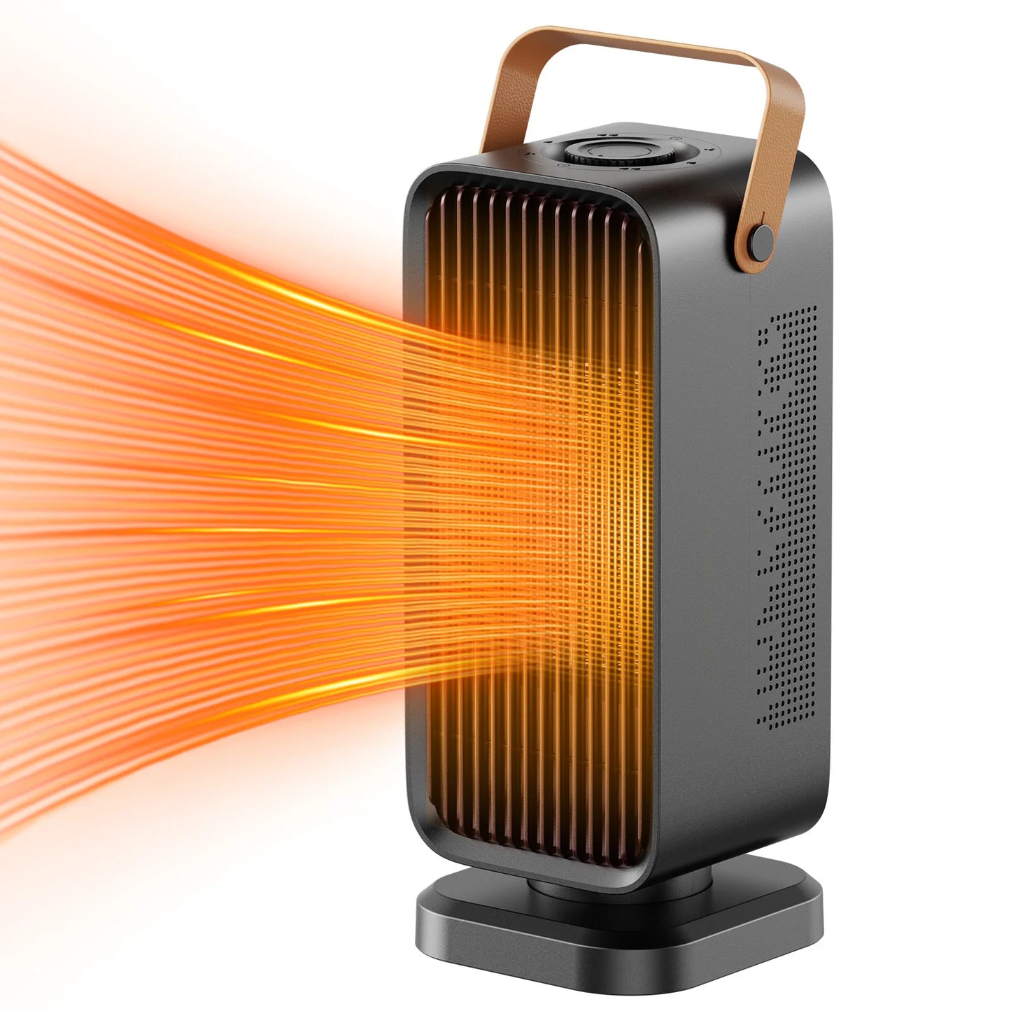 coldSky Heater for Home 1200W Fast Heating with Overheating&Tip-Over Protection Portable Electric Heater for Bedroom living Room