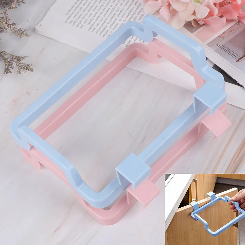 Portable Kitchen Trash Bag Holder Incognito Cabinets Cloth Rack Towel Rack Tools