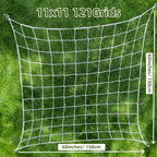 4'' Mesh Trellis Netting  for Grow Tents Plant Support Elastic ScrOG/ LST/ HST Net with Hooks Grow Box Kit Low Stress Training