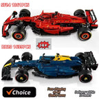 Technical RB20 F1 Race Car Building Blocks - MOC Model Kit
