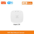 Smart Life Zigbee Human Presence Detector Tuya Wifi MmWave Radar Pir Montion Sensor With Luminance Detection For Smart Home