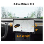 New Reliable for Tesla Screen Rotation Bracket Model 3 Y Accessories GPS Navigation Rotating Holder 4-Direction Swivel Mount Kit