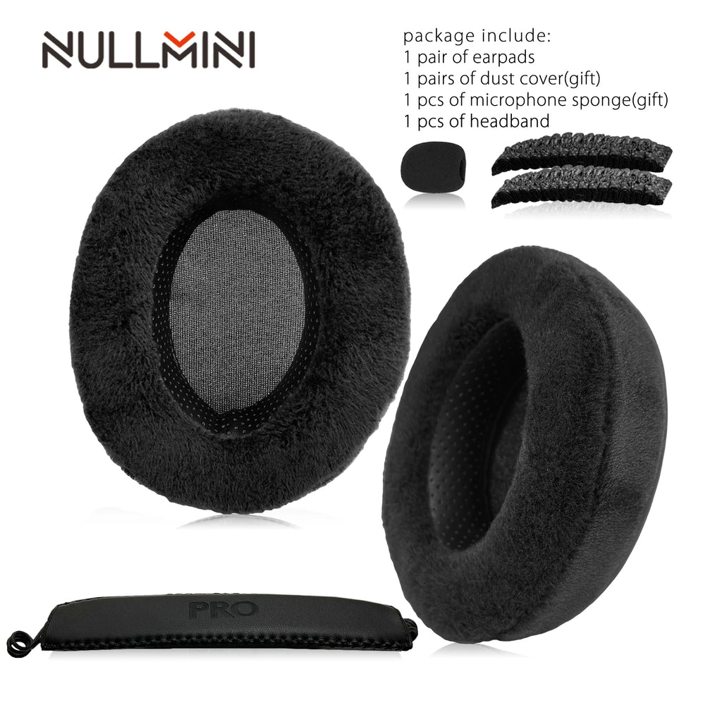 NullMini Replacement Earpads For Logitech G Pro X Headphone Cooling Gel Earmuffs Ear Cover Headband HeadBeam