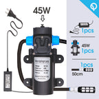 110-240V 45W Self-priming Pump Garden Greenhouse Plants Micro-Irrigation Kit Rapid Insertion 0.15MM Spray Nozzle Watering System