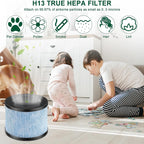 4Pcs Air Cleaner Replacement Filter Compatible With For AROEVE MK01 MK06 DH-JH01 For Air Cleaner Parts Home Appliance Part