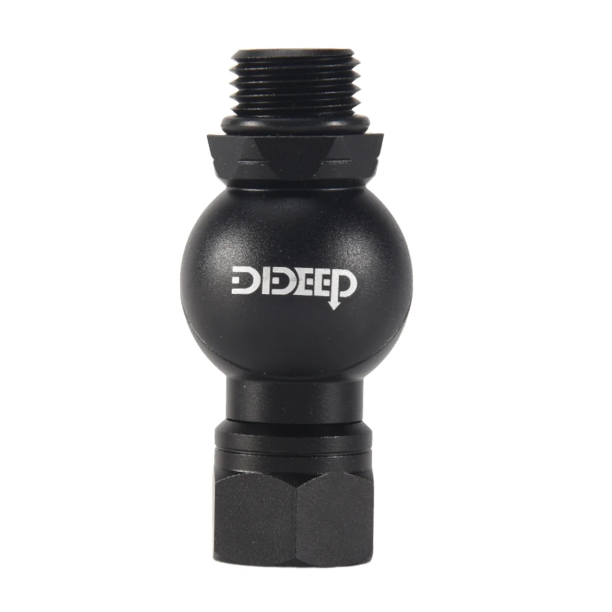 DIDEEP Global Universal 360 Degree Swivel Hose Adapter for 2Nd Stage Scuba Diving Regulator Connector Dive Accessories HOT