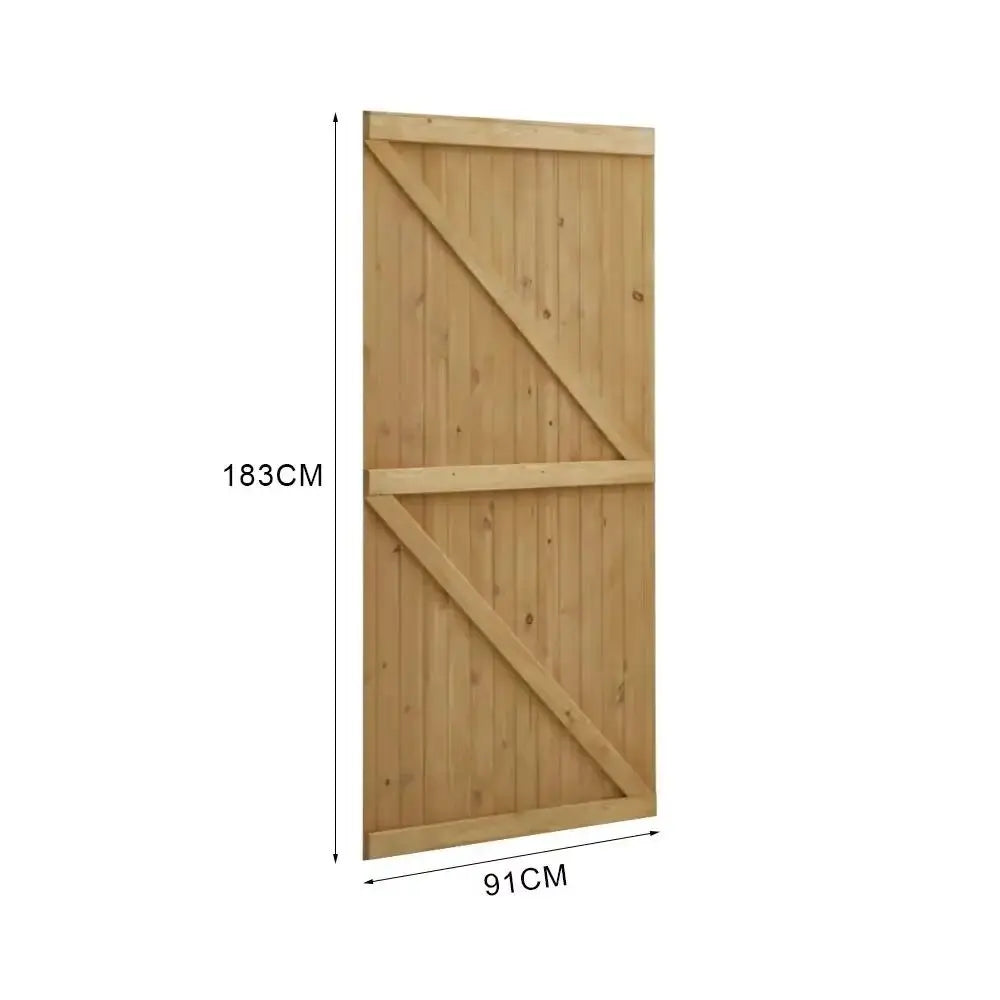 183cm Pine Wood Garden Gate with Latch