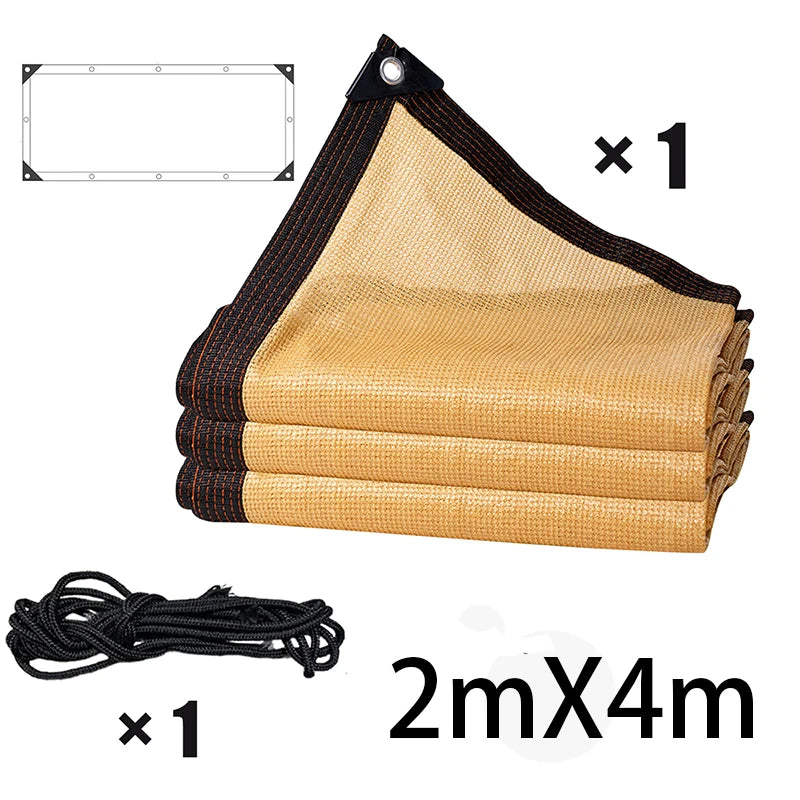 Outdoor Shade Sail Decorations for Gardens Accessories Car Mesh Yard & Garden Decors Shading Folding Retractable Awning Terrace