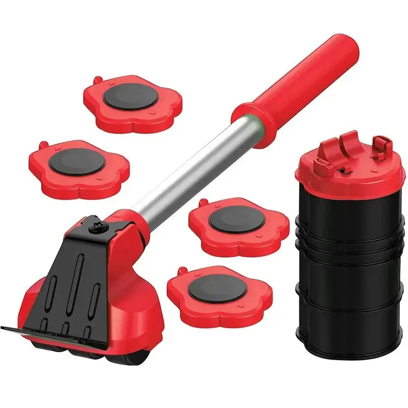 1 set Furniture Moving Kit - Easy-Move Sliders with Wheels for Effortless Rearranging