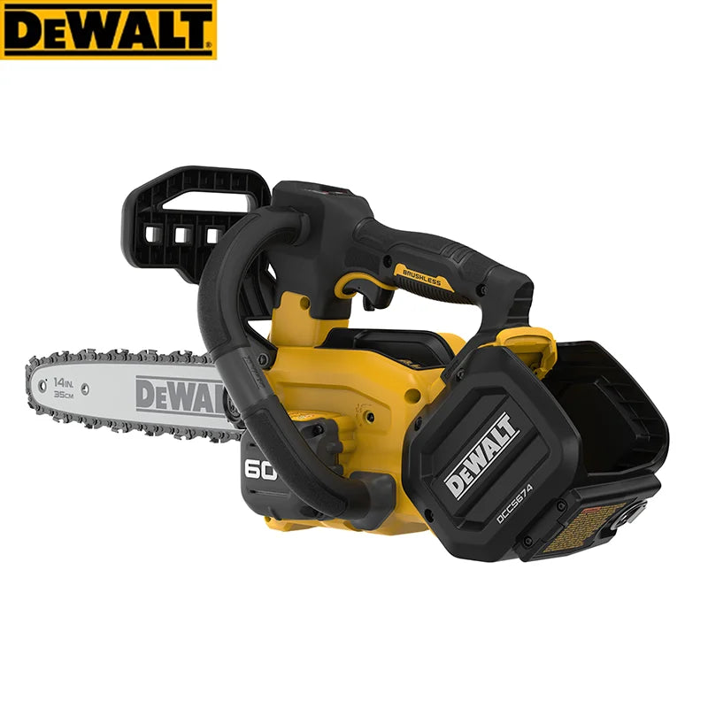 DEWALT DCMCST635 Cordless 35CM Top Handle Chainsaw 60V MAX Brushless High-Speed Lithium Electric Chainsaw Garden Power Tool