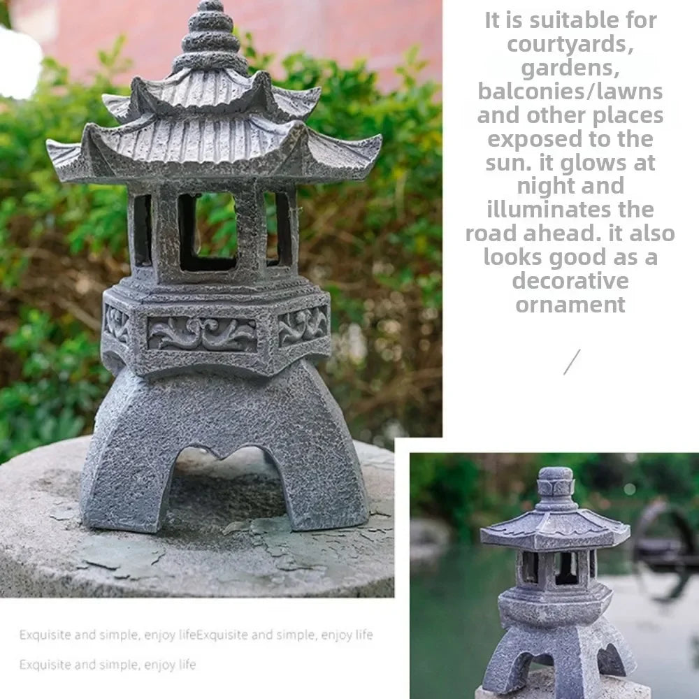 Garden Sculpture Yard & Garden Decors Outdoor Gardens Decoration Solar Powered Lamp Accessories Decorations Decor Supplies Home