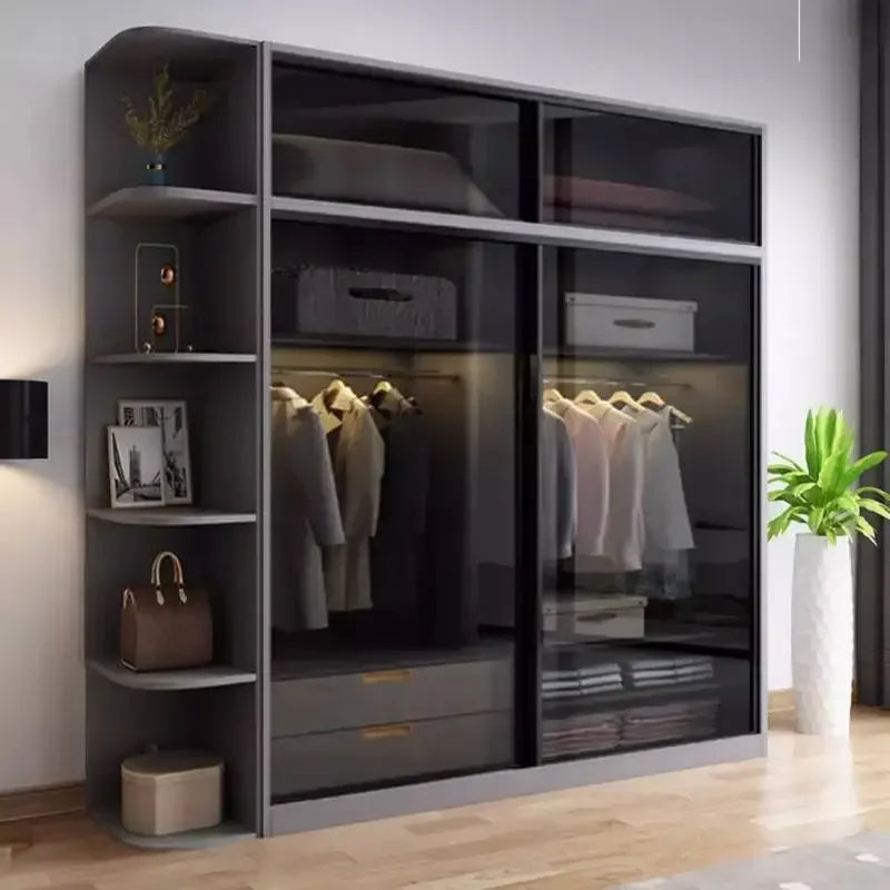 Shelf Storage Organizer Wardrobe Luxury Queen Hotel Cheap Dressers Wardrobe Living Room Guarda Roupa Casal Furniture Home