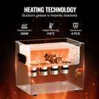 SucceBuy 2/3/6/10/15/30L Ultrasonic Cleaner with Heater Timer for Lab Tools Metal Parts Carburetor Brass Auto Parts Engine Parts