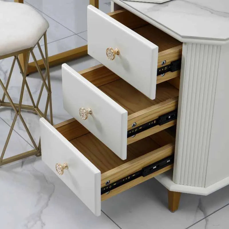 Girl Drawers Dresser Eithe Luxury Stool Women Wooden Makeup Storage Dressing Table Living Room Hotel Comoda Pra Quarto Furniture
